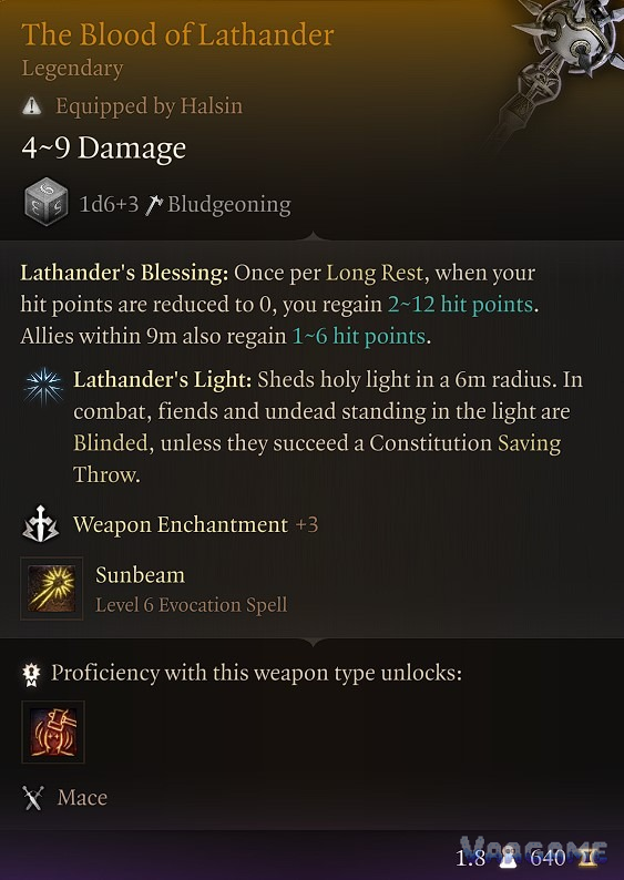 Step 4 — Take the Blood of Lathander safely