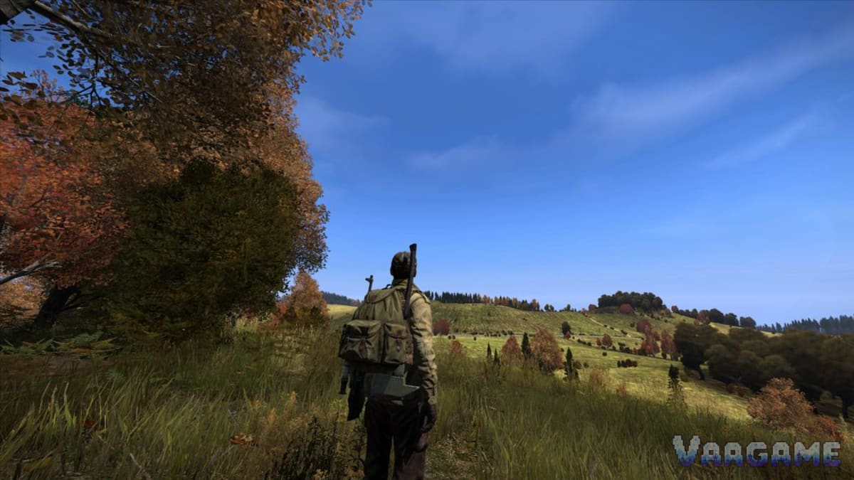 Once basic survival is stable, movement toward the next useful settlement is usually more valuable than endlessly recycling the spawn zone.