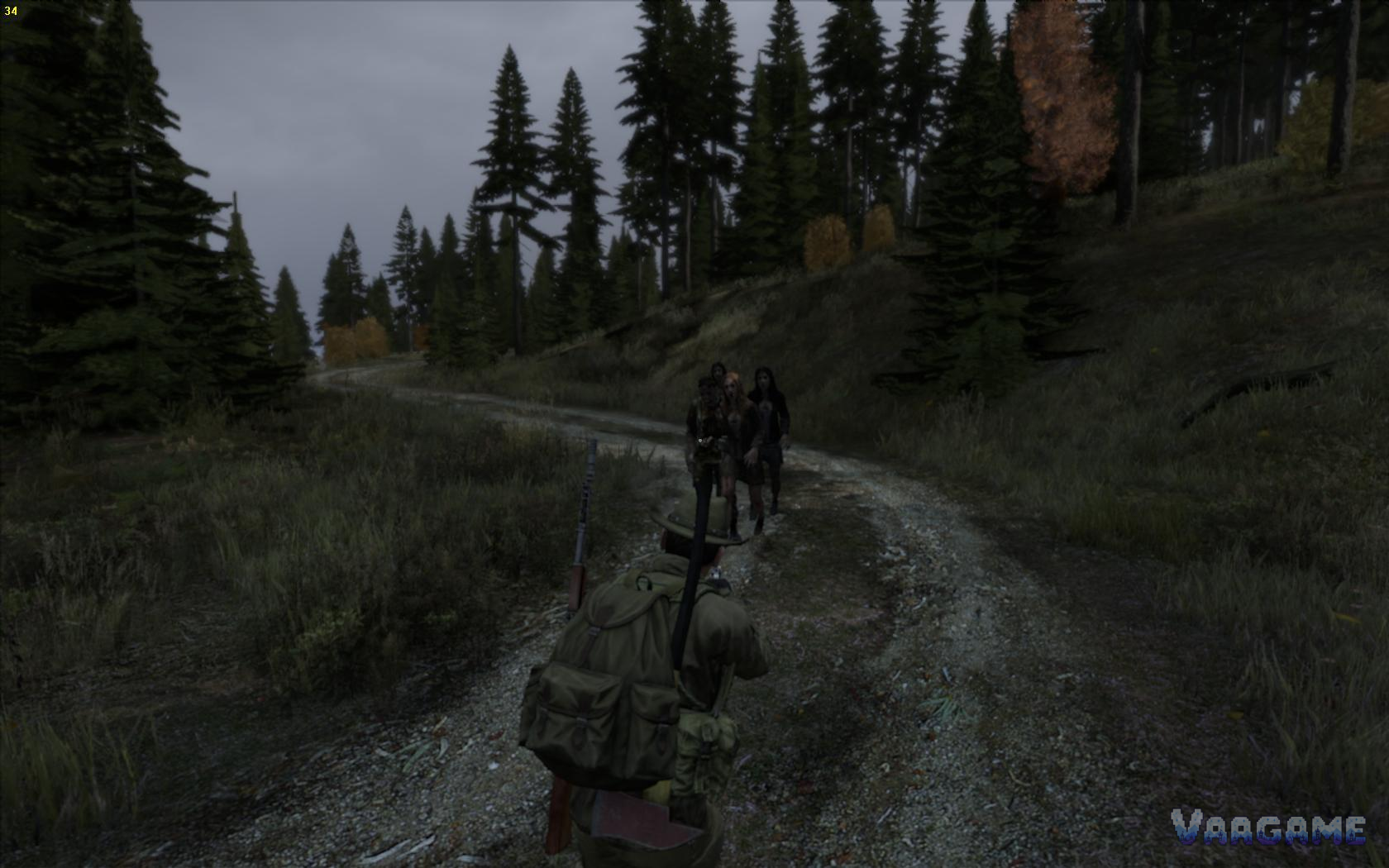 Multiple infected change the problem from damage-per-hit to space and stamina management.
