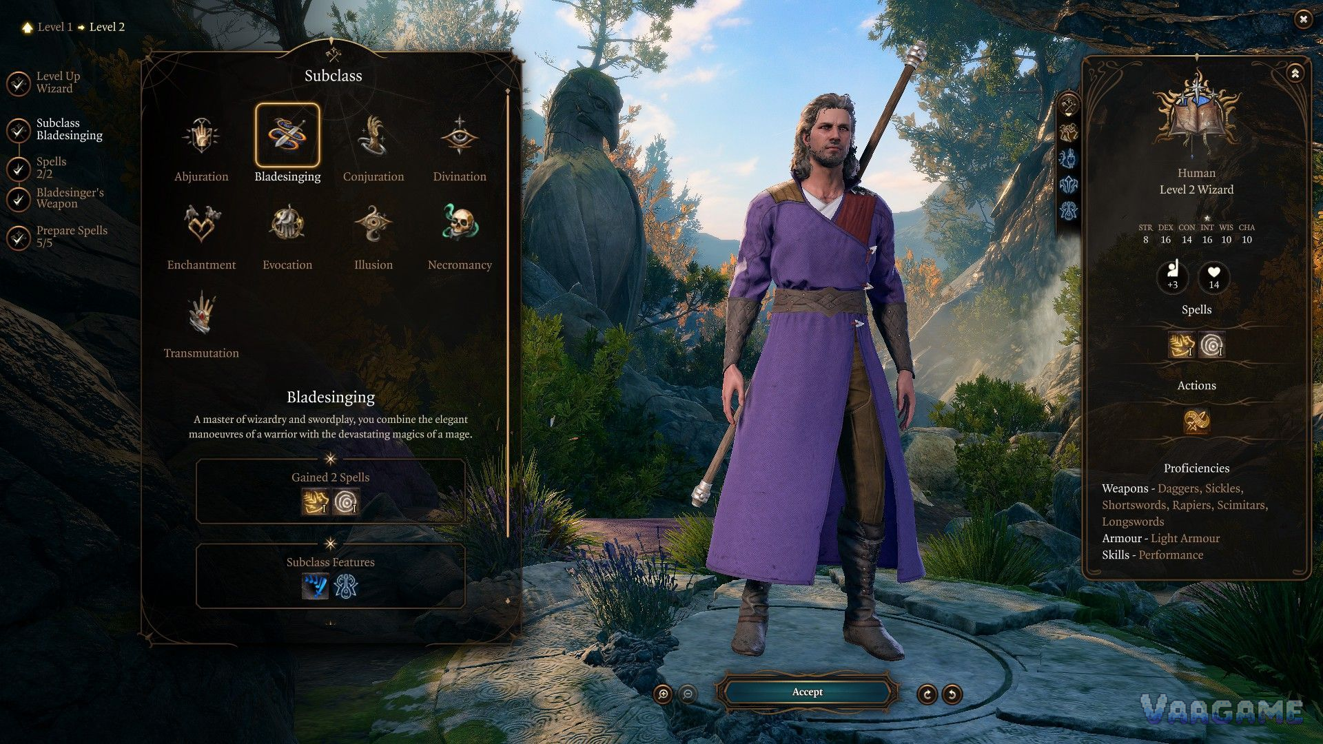 Which class should a first-time player choose?