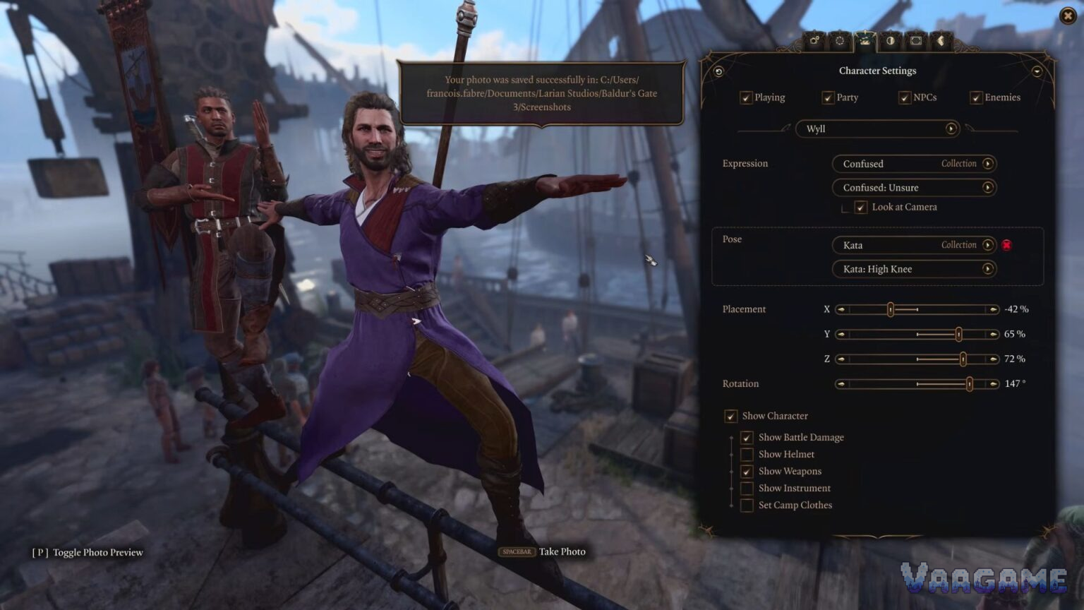 Character posing without making every shot look staged