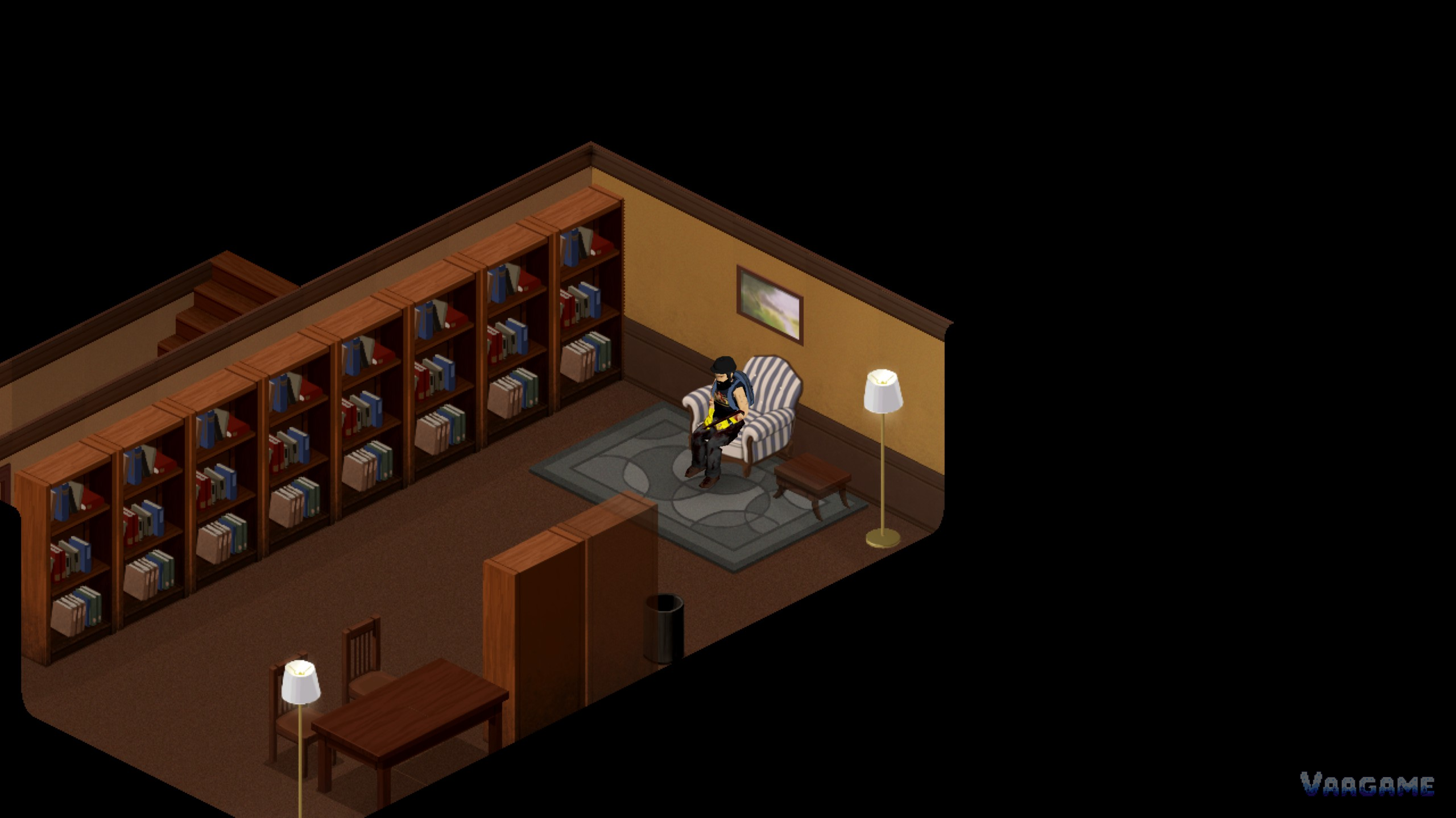 A library basement full of skill books