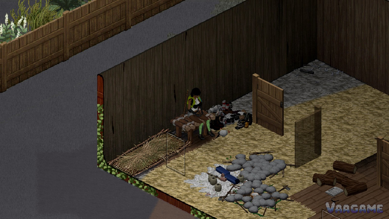 A survivor resting in a barn in a long-running world that deserves a backup
