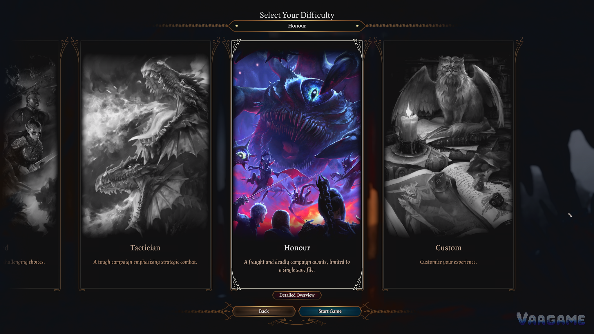 Honour Mode: the rules change, not just the numbers