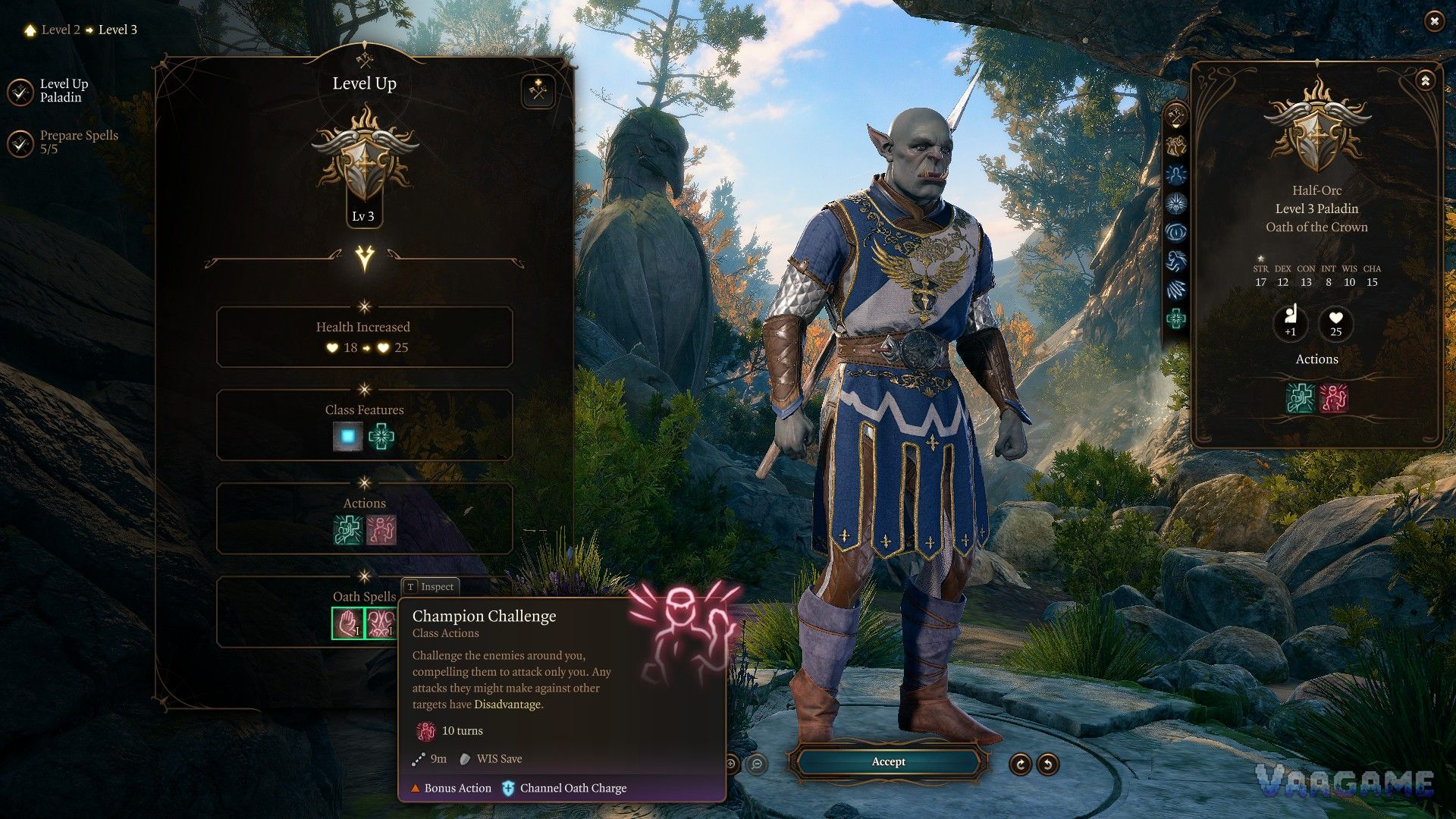 Starting stats, weapon plan and oath