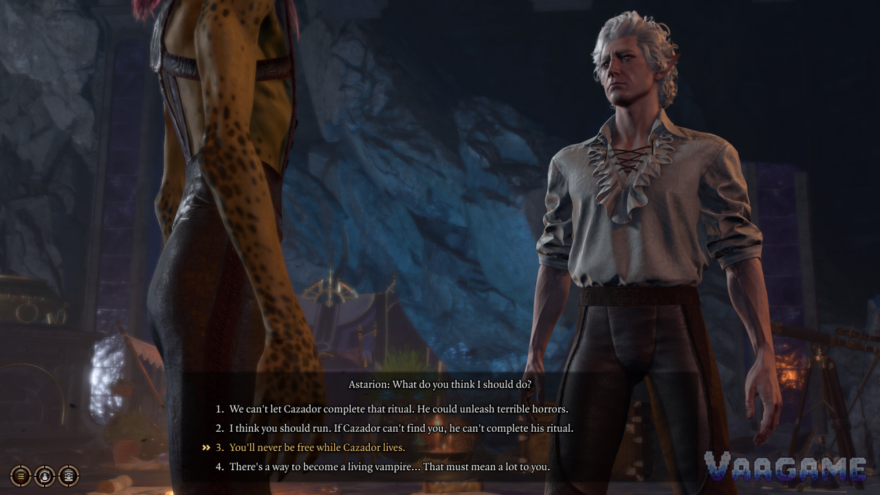 Act 2 has two confession routes