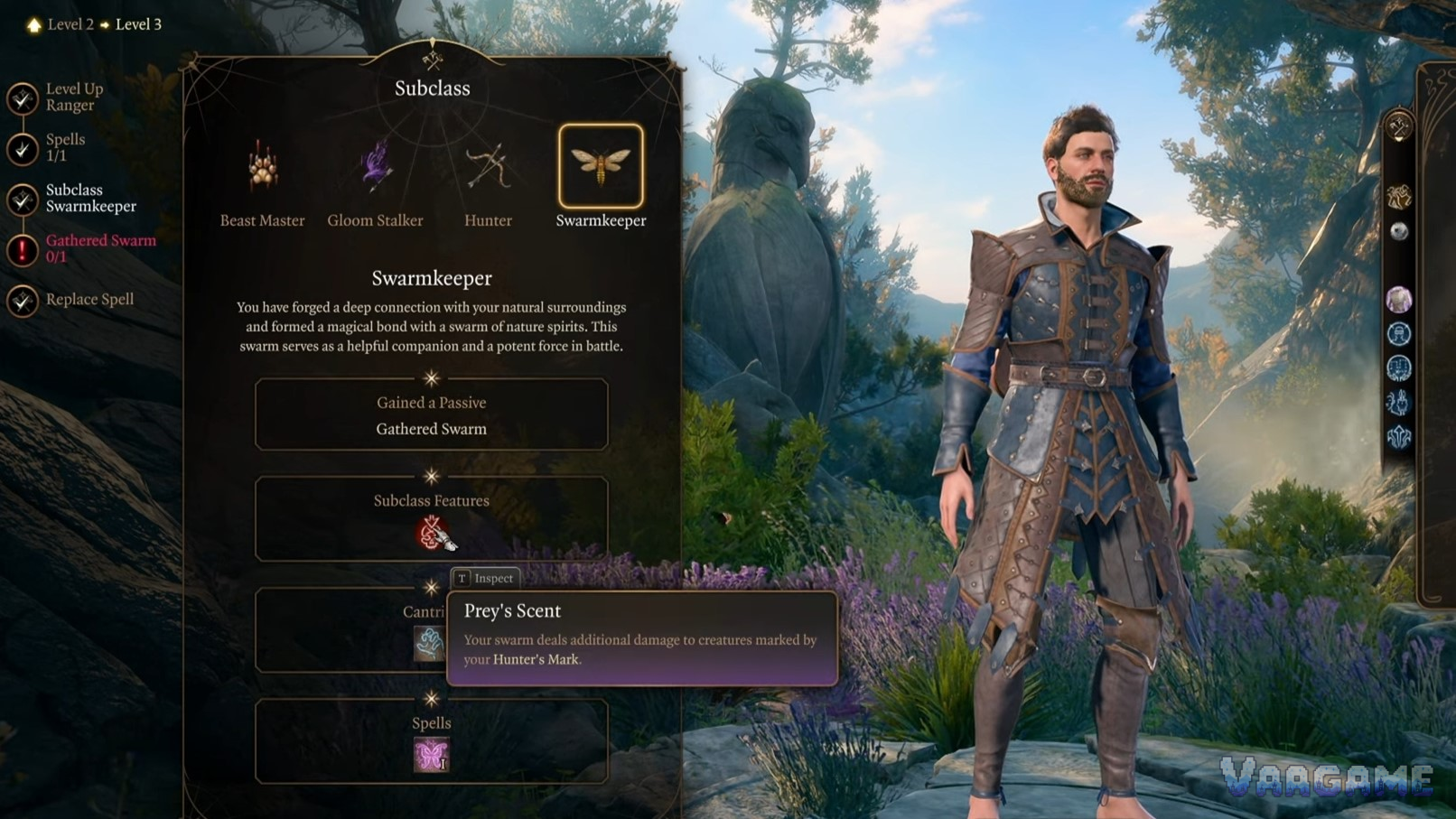 Starting stats and Ranger choices