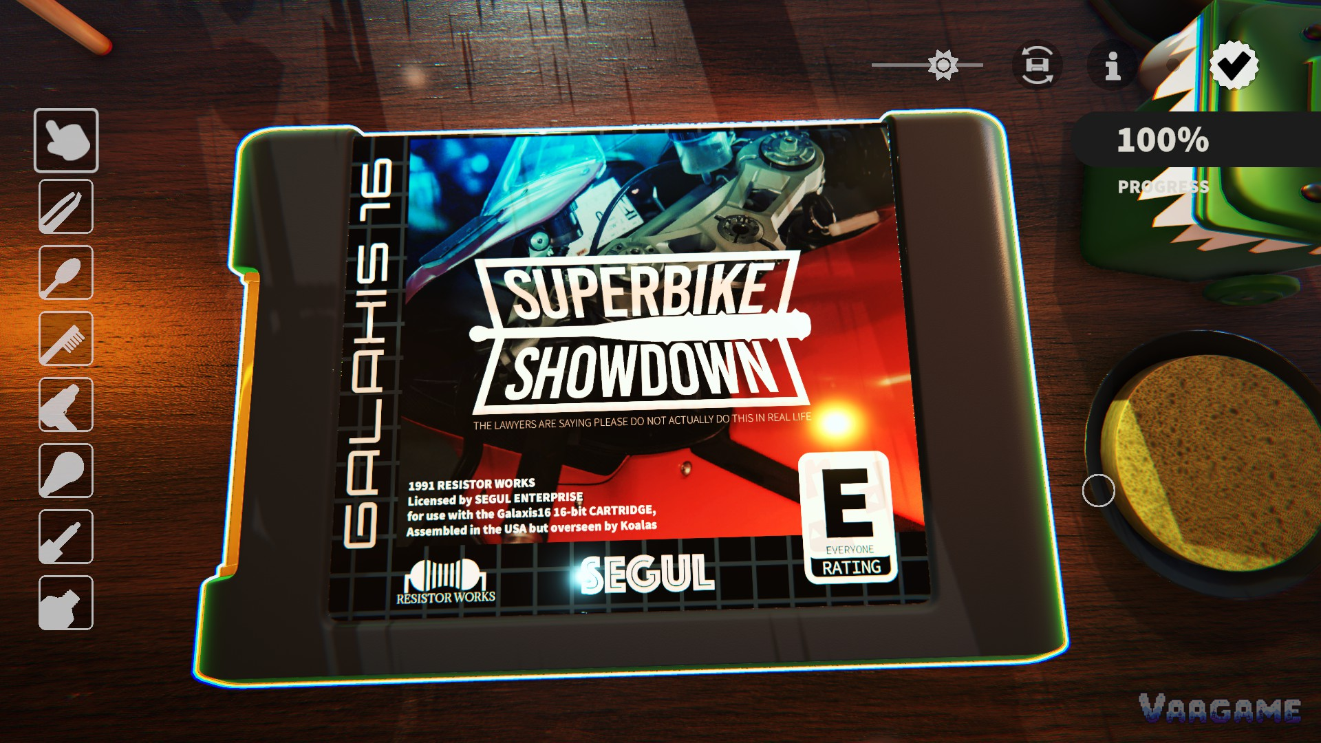 Galaxis 16 上修复完成的 Superbike Showdown：多一个平台，就多一个变体家族要填