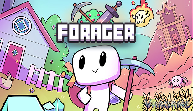 Forager 胶囊图展示岛屿世界