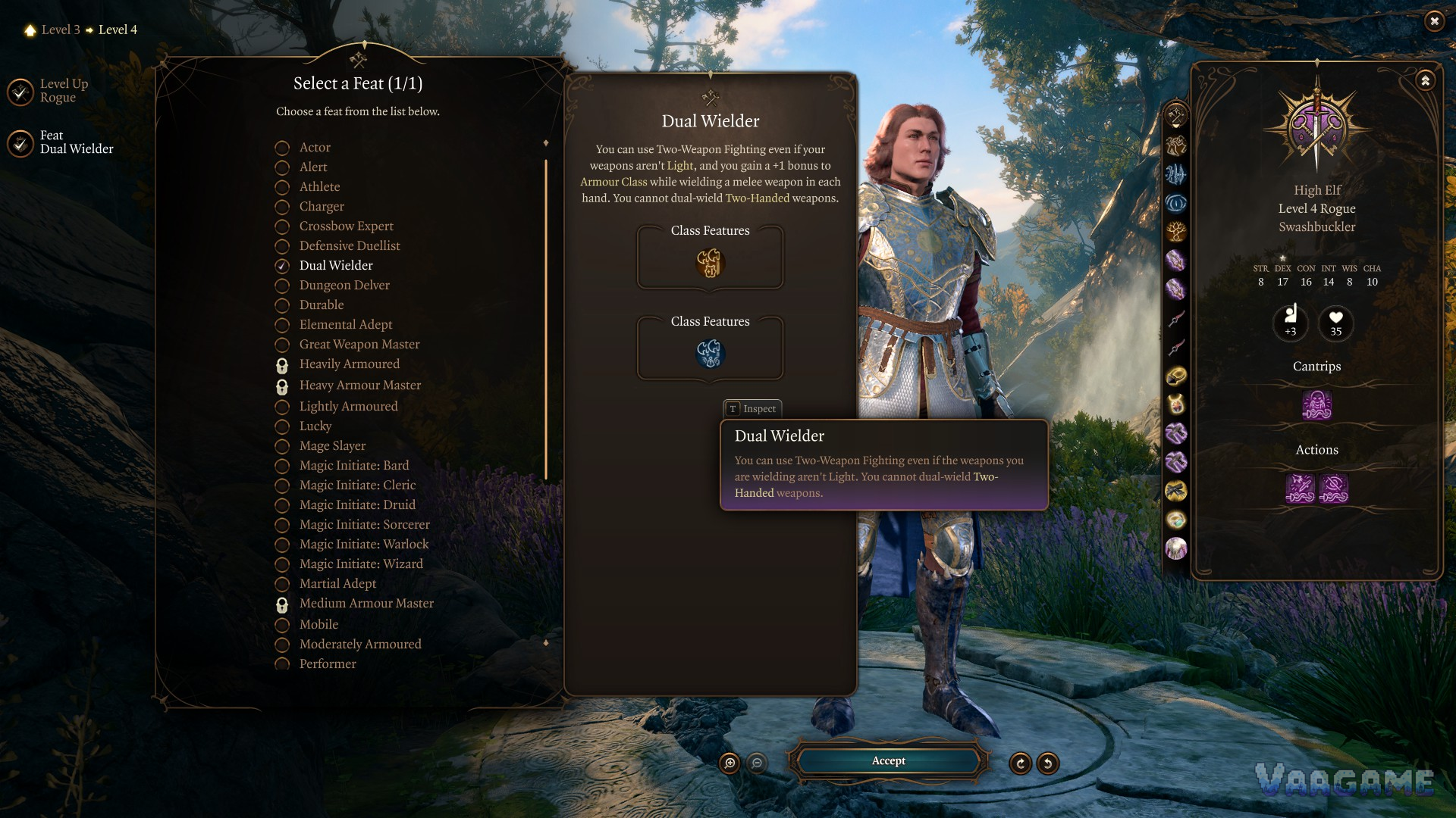 Level 1–12 progression