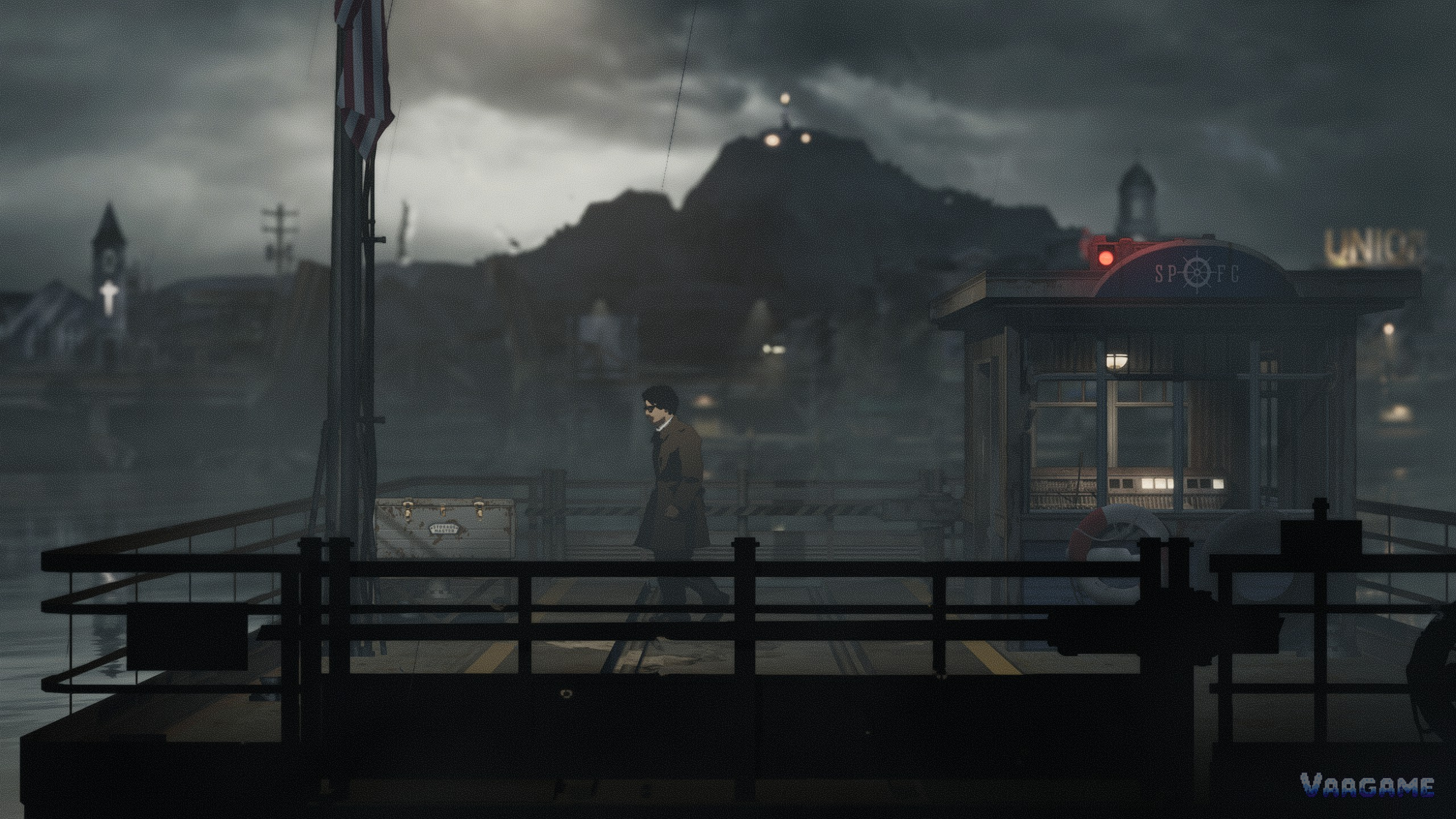 Arriving by ferry