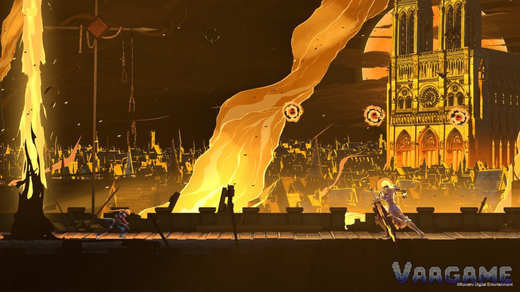 Castlevania Belmonts Curse combat and traversal screenshot
