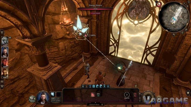 Step 3 — Three barriers, three energy sources, and the Dawnbreaker knockback traps