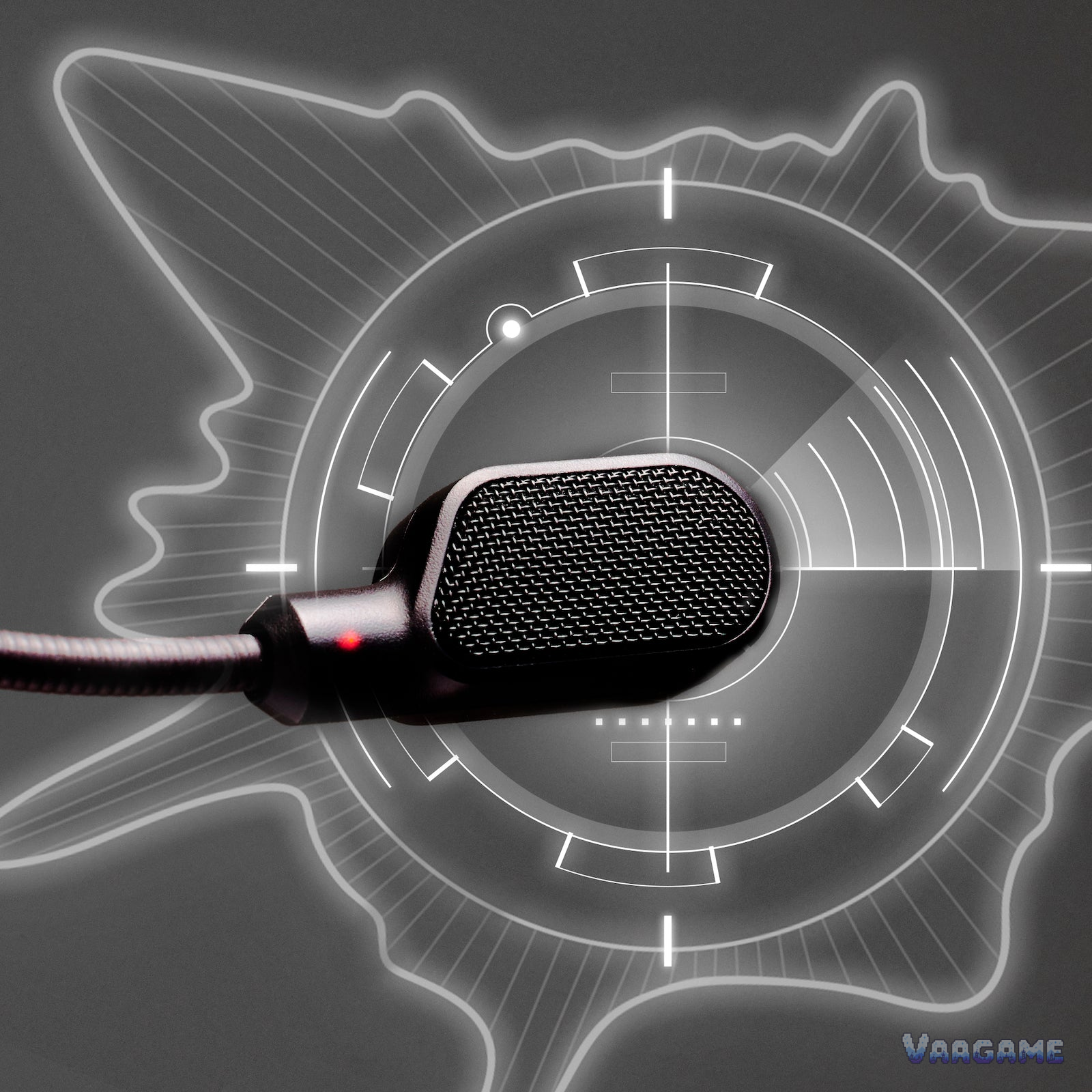 HyperX Cloud III 可拆卸麦克风特写