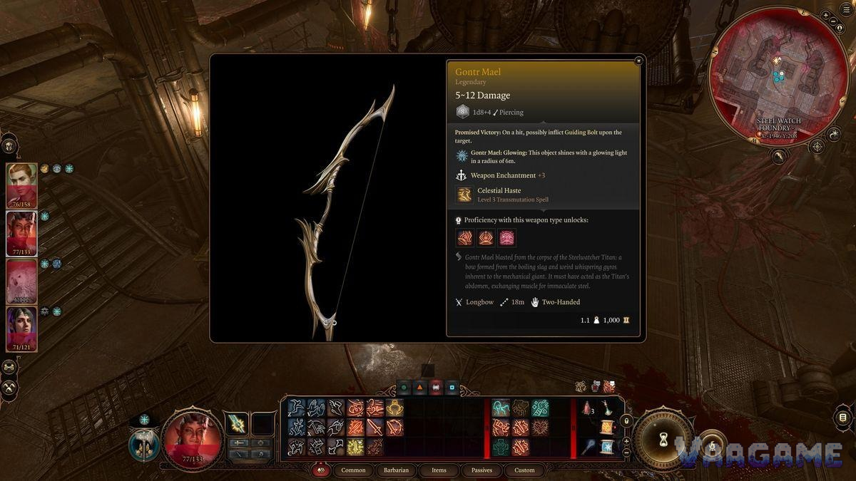 Act 3 — endpoint weapons are build-specific