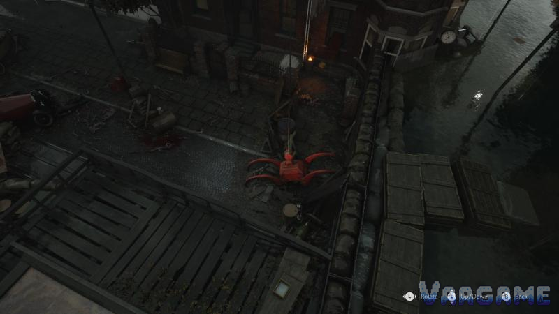 Collect the red claw before approaching the whale.