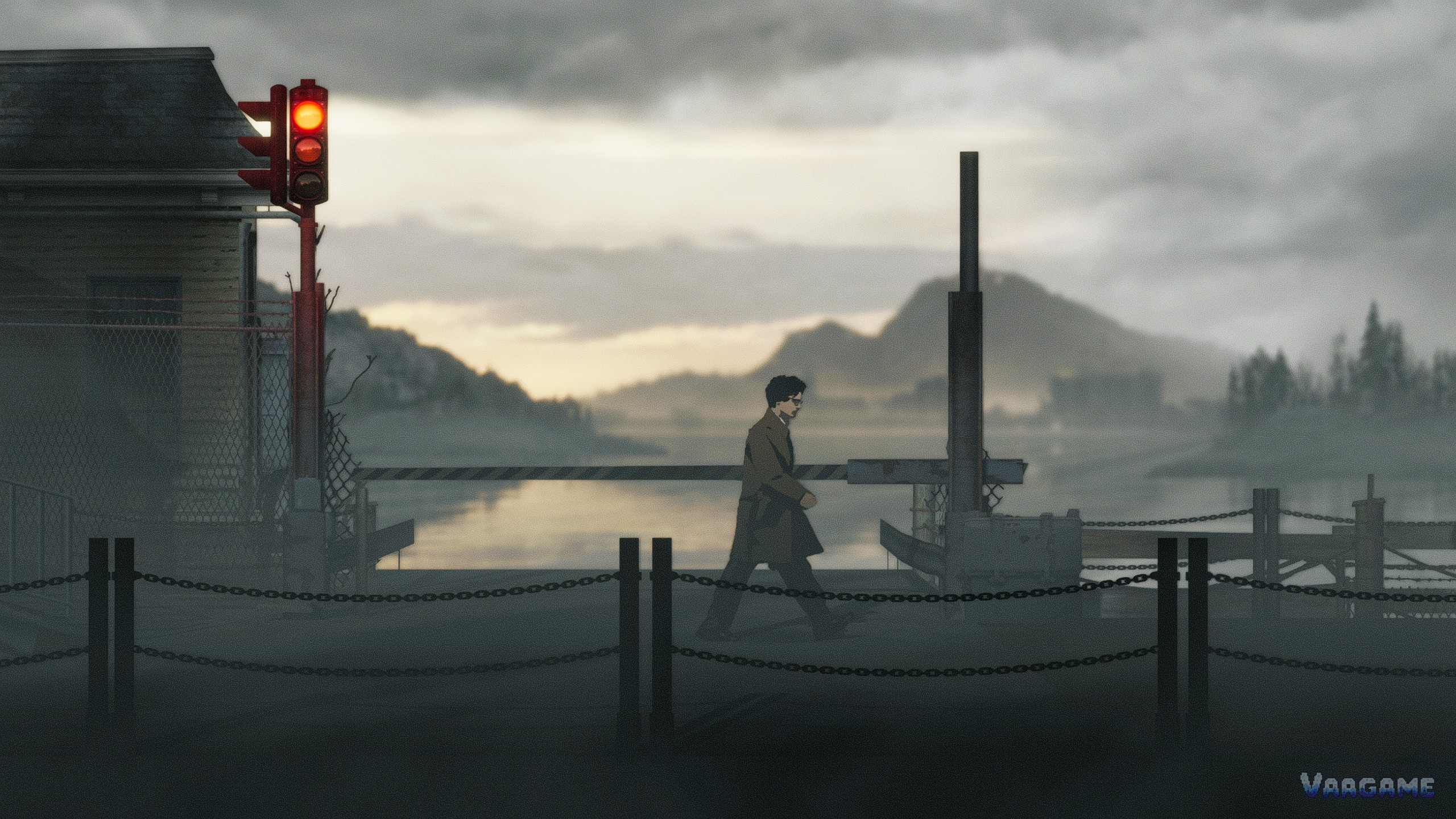 The Riverside waterfront
