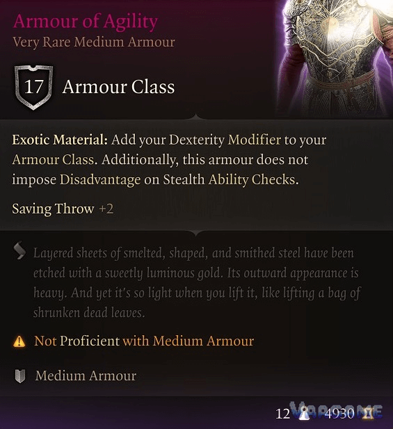 The “best armour” depends on whether the build needs AC, saves, damage multiplication or a class-specific passive