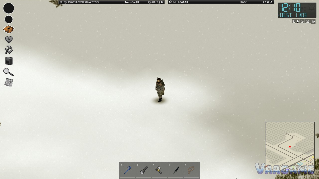 A whiteout erases your view distance