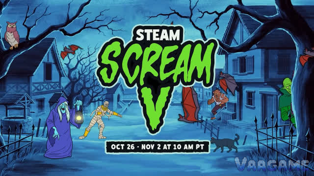 Steam Scream V 万圣节促销 10 月 26 日至 11 月 2 日:恐怖游戏低至 1.49 美元