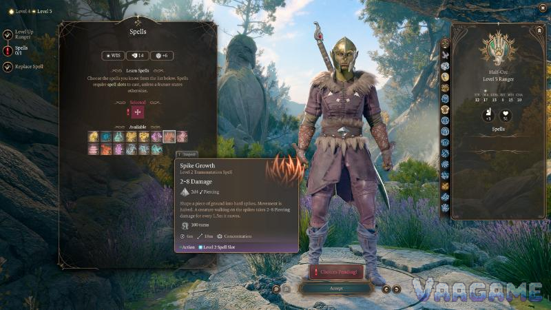 Spellbook by tier: the Druid is still the real engine