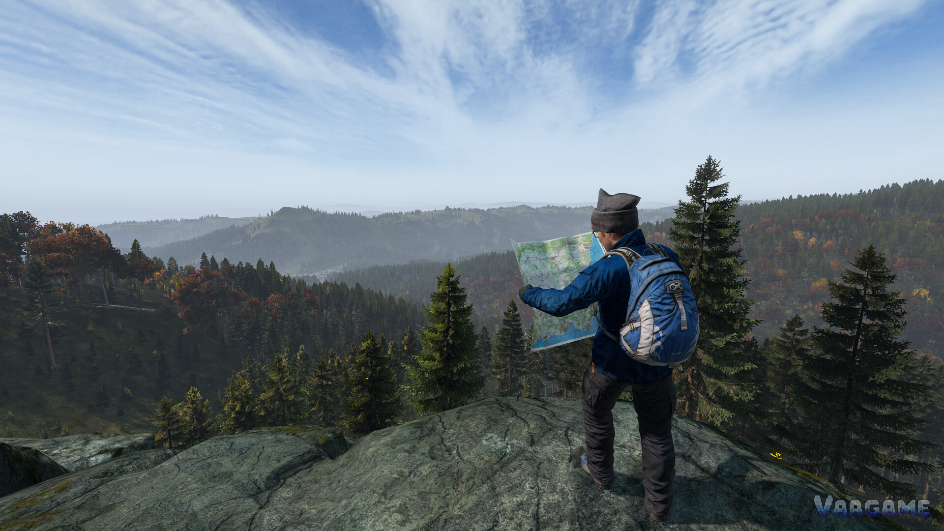 The in-game Tourist Map becomes much more useful once you can anchor it to a known sign or landmark.