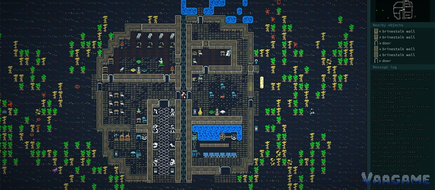 《Caves of Qud》游戏内截图