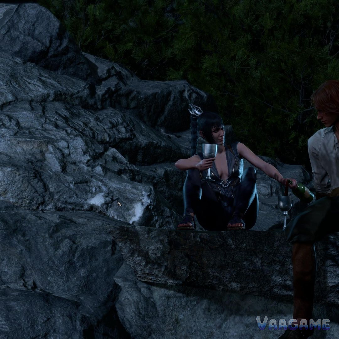 Act 1: the waterfall scene is the relationship start