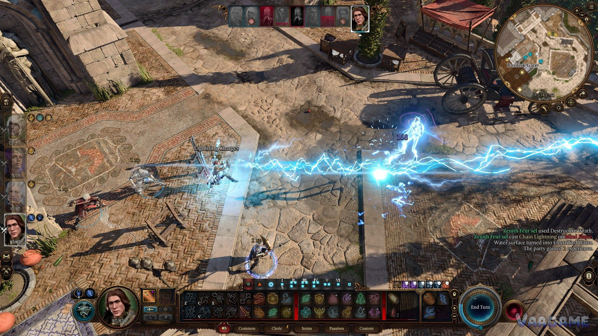 Wet + Destructive Wrath: what is actually happening