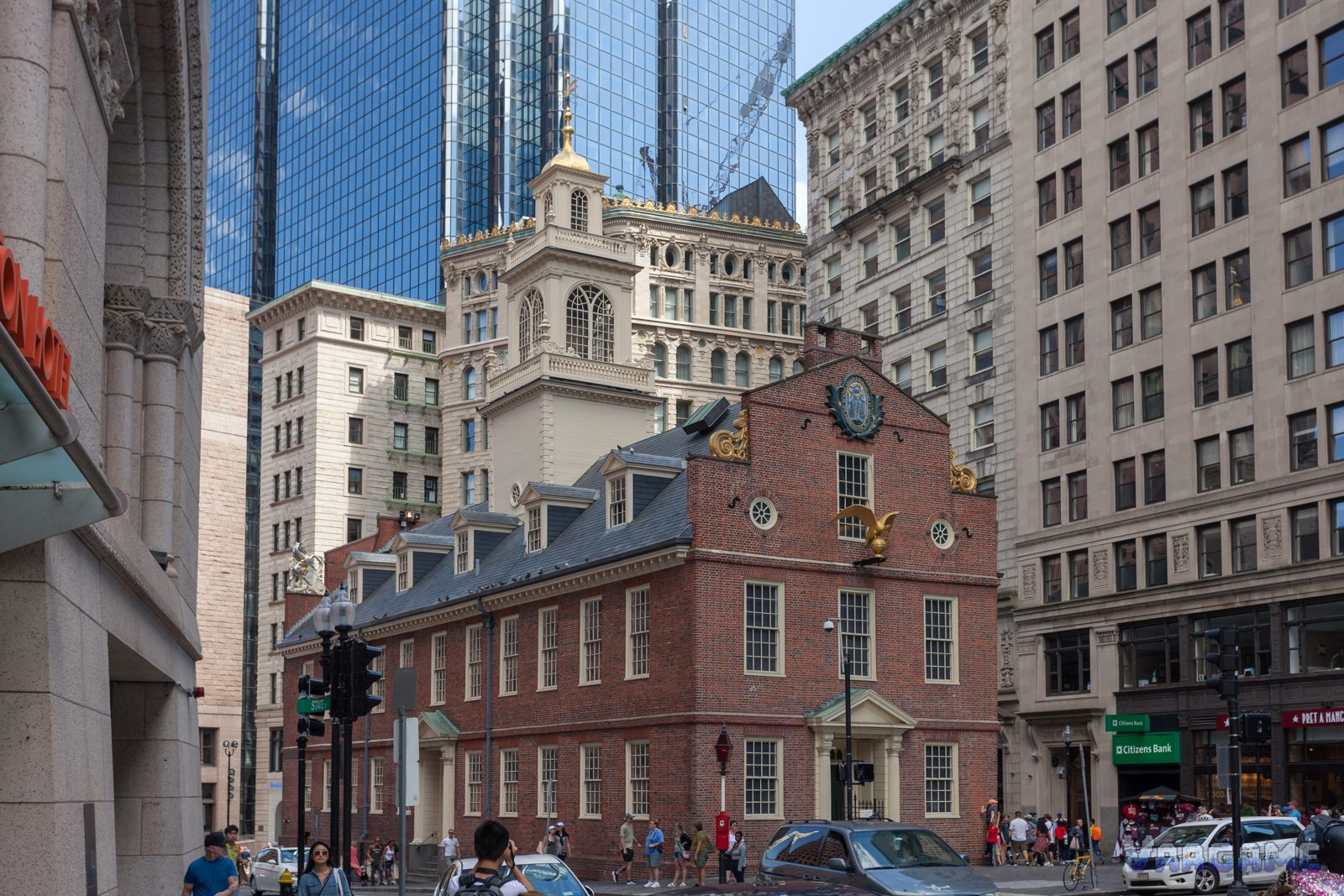 Old State House in downtown Boston