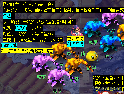 车迟斗法图2-15虎力大仙怪物