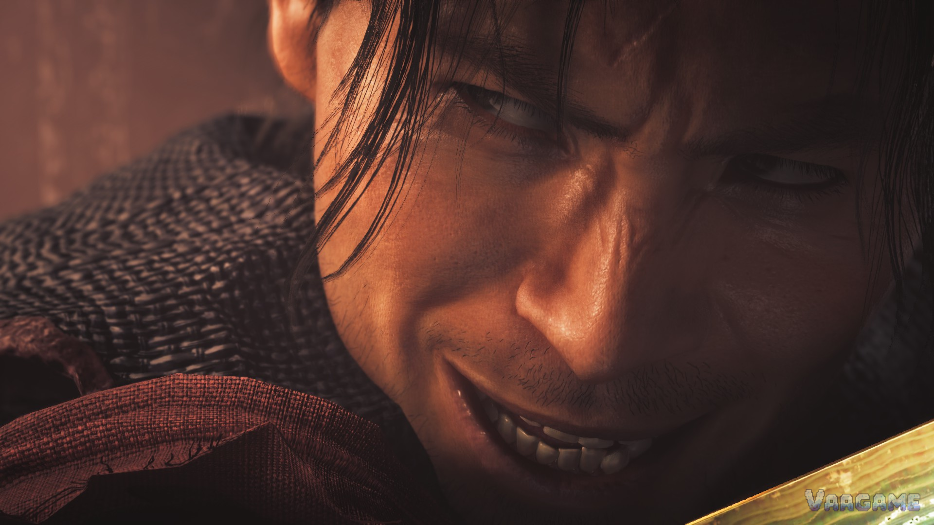 Musashi in close-up