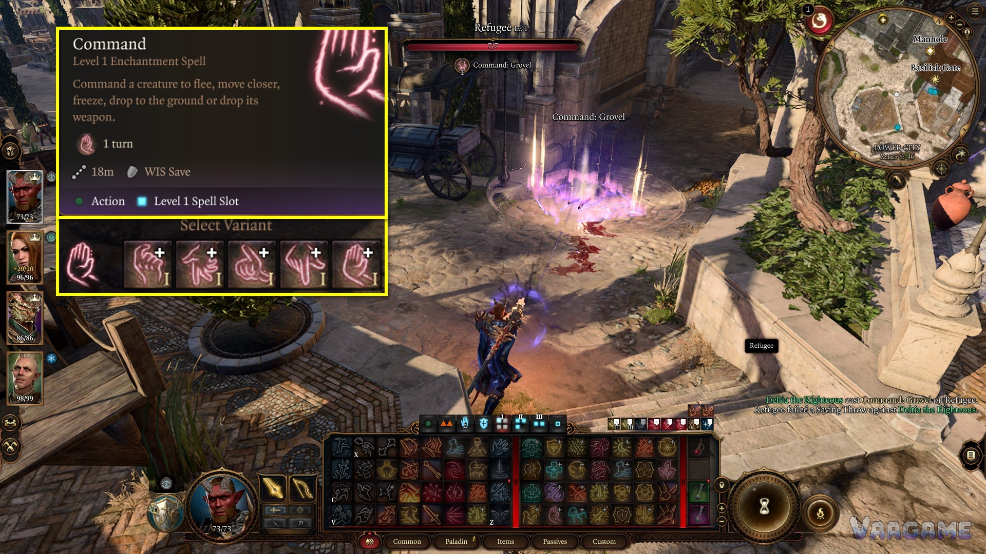Mantle of Majesty: the level-6 control spike